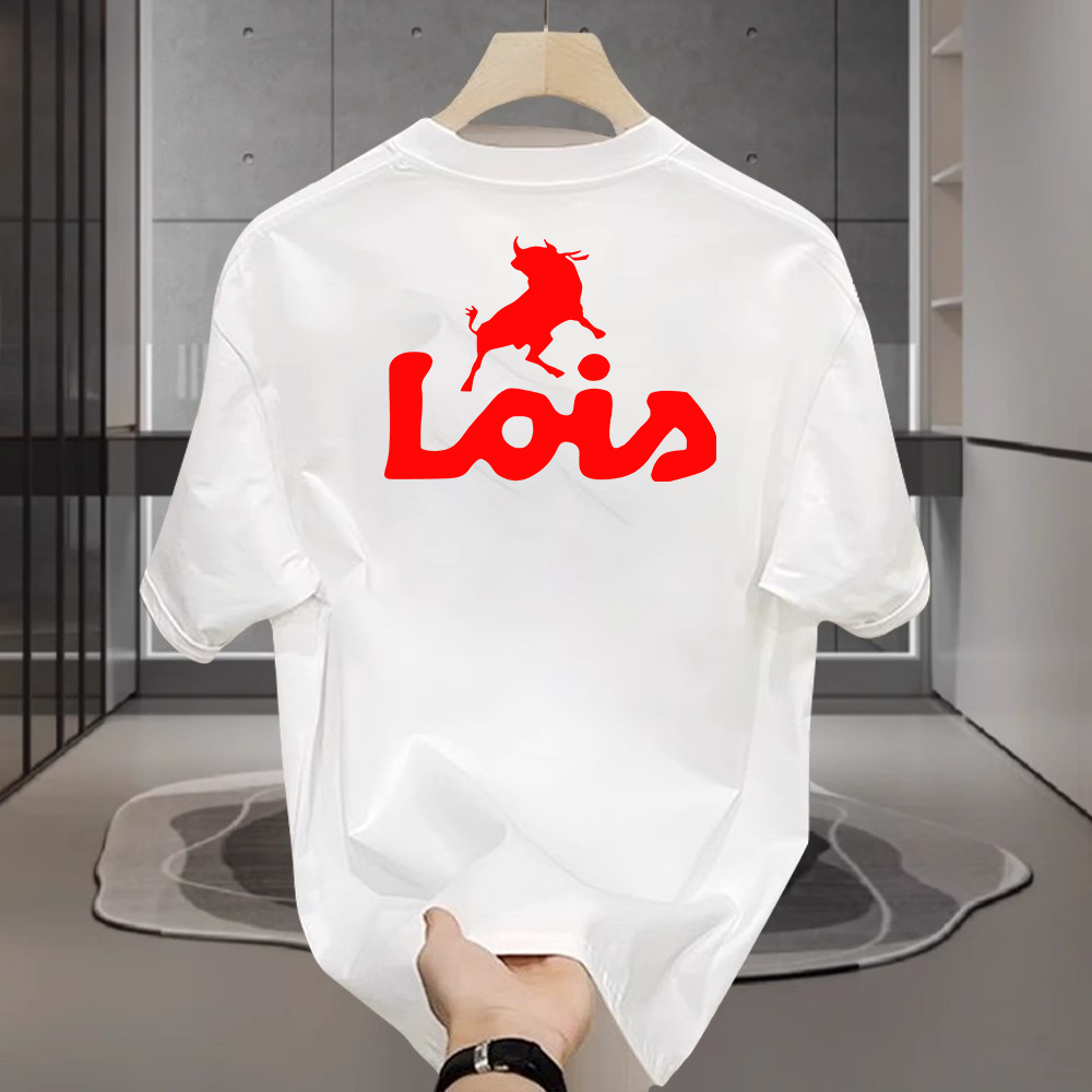 COD Kaos Viral Pria Super Jumbo Katun Carded 24s Oversize Kerah Bulat Keren Stylish Santai baju pria