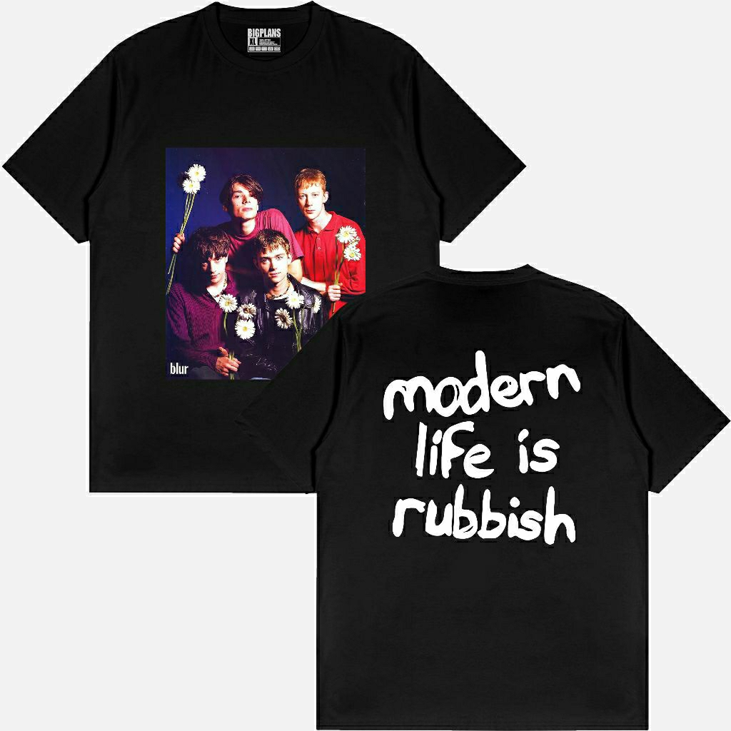 KAOS BAND BLUR MODERN LIFE IS RUBBISH