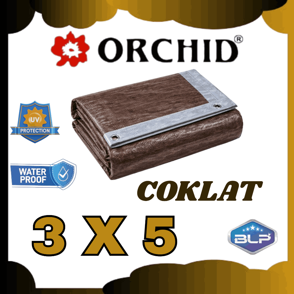 Terpal Orchid A5 Ukuran 3x5