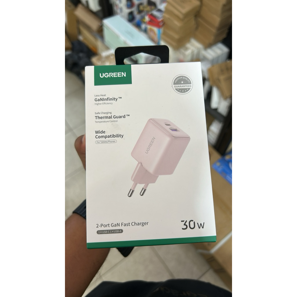 ugreen charger 2 port fast charger 30watt