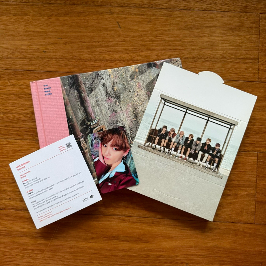 [WTS] BTS ALBUM You Never Walk Alone - Pink ver include Jungkook PC | Album Musik CD DVD Foto Prelov