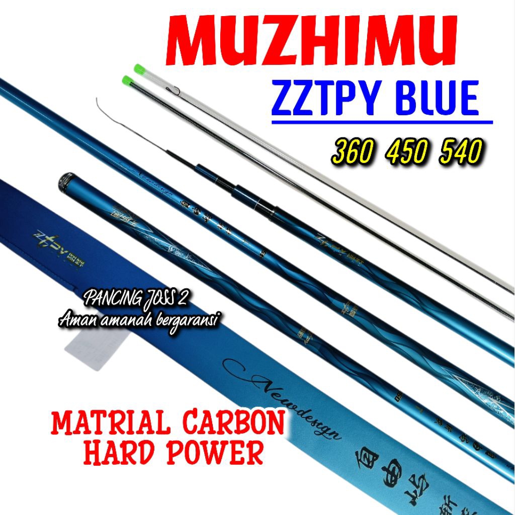 TEGEK MUZHIMU ZZTPY BLUE 360 450 540 Free Peking pipa PVC
