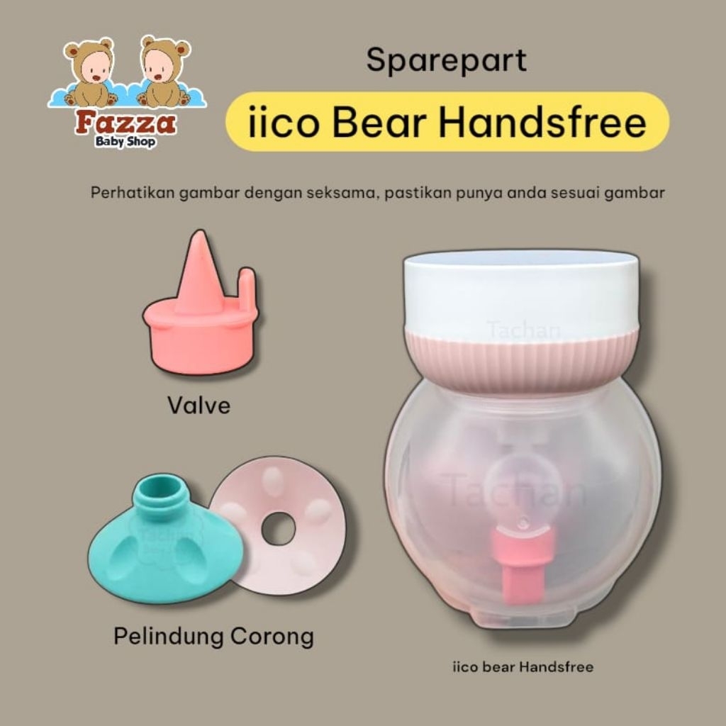 iico Bear Handsfree Sparepart Pompa asi Iico bear type handsfree/ Valve iico bear handsfree/ Bantala