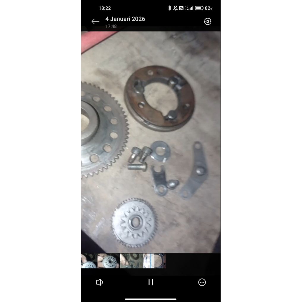 gigi stater fiz r,stater f1zR,wanwei f1zr set sesuai iklan ,original copotan