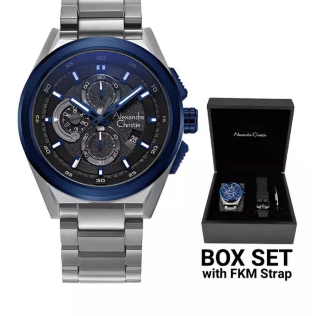 Jam tangan pria Alexander Christie ORi 6654 MCBGUBA