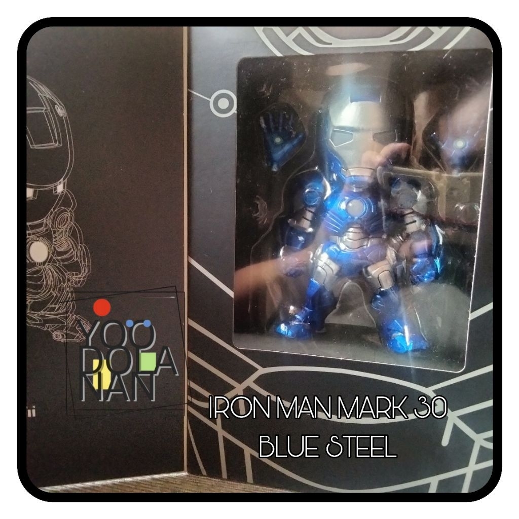 IRON MAN MARK XXX BLUE STEEL - TIDEWAY FIGURE MARVEL AVENGERS