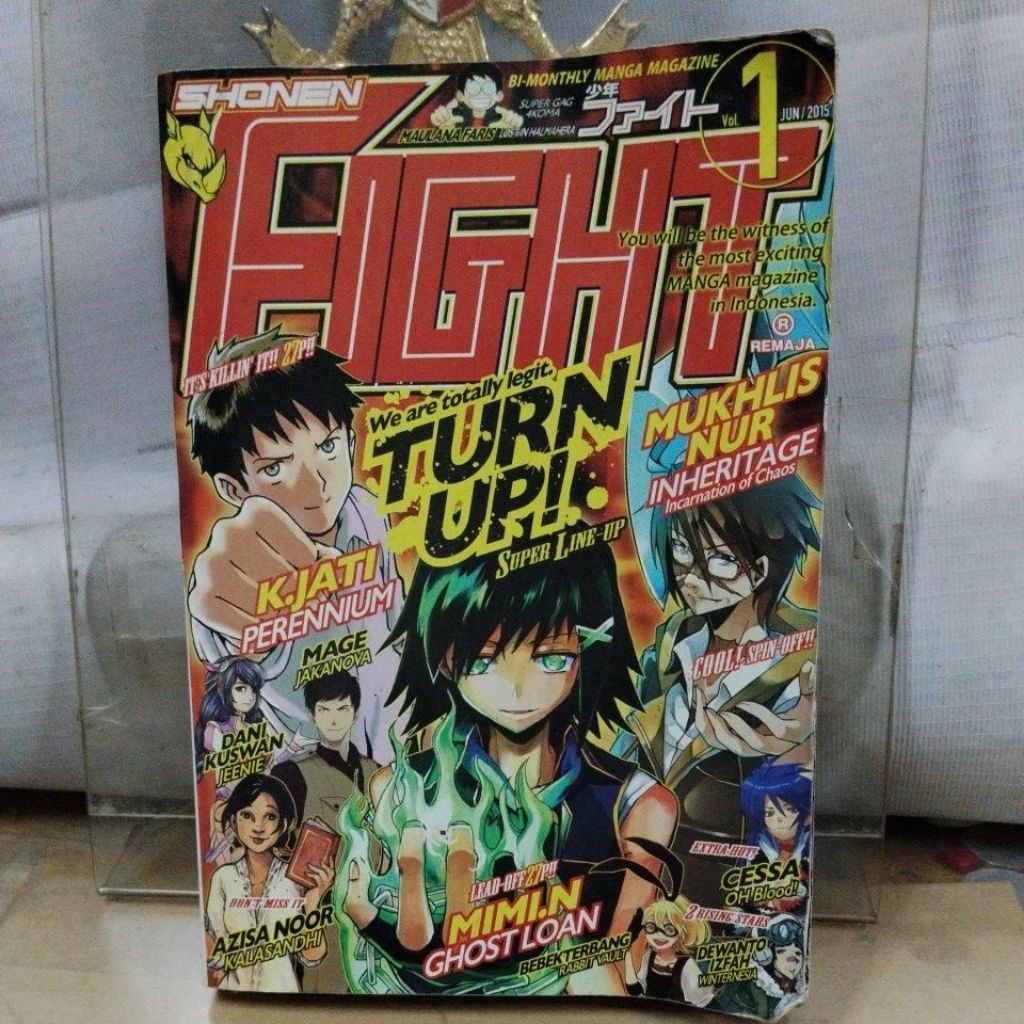 komik, fight, turn up k. jati .nomor 1