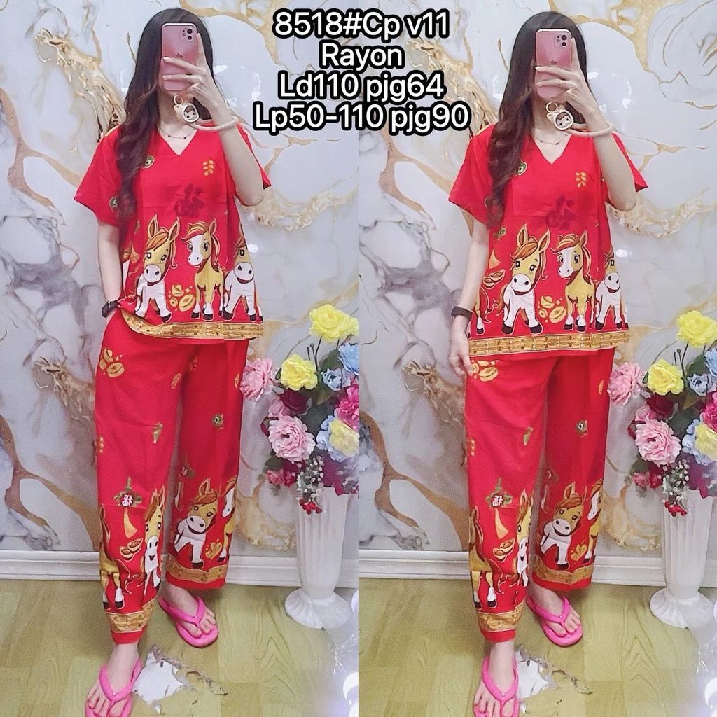 8518# BAJU TIDUR KUDA PONI CP V 11 115.000