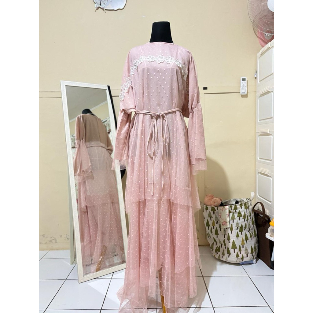Preloved Pink Dress From Indah Nada Puspita