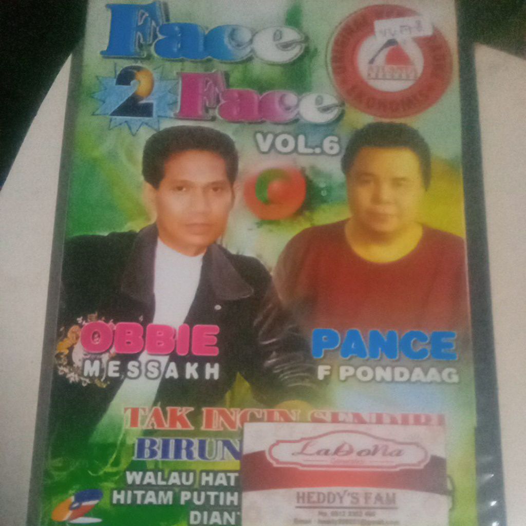 VCD OM. OBBIE MESSAKH PANCE PONDAAG VV178