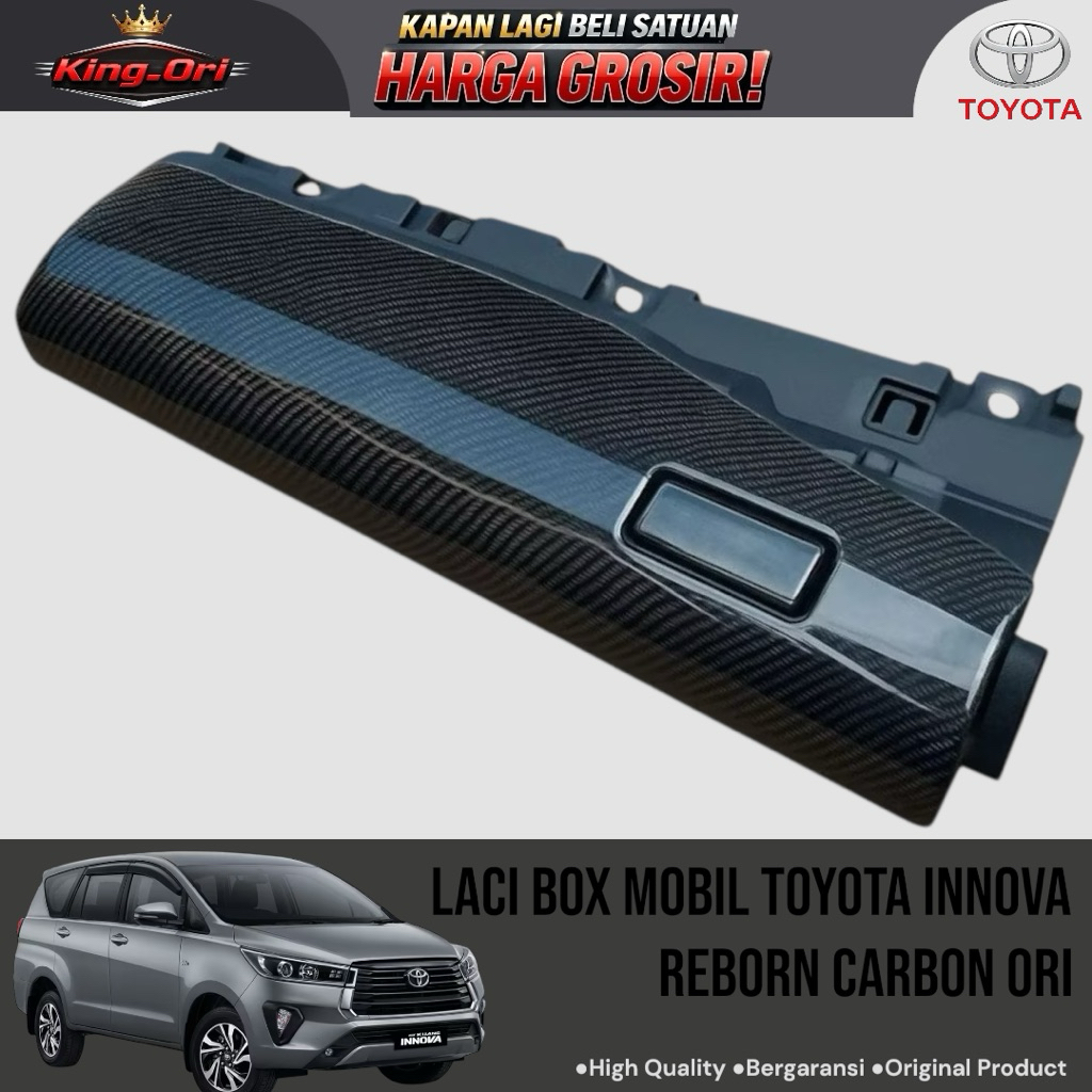 Laci Box Mobil Toyota Innova Reborn Carbon Ori