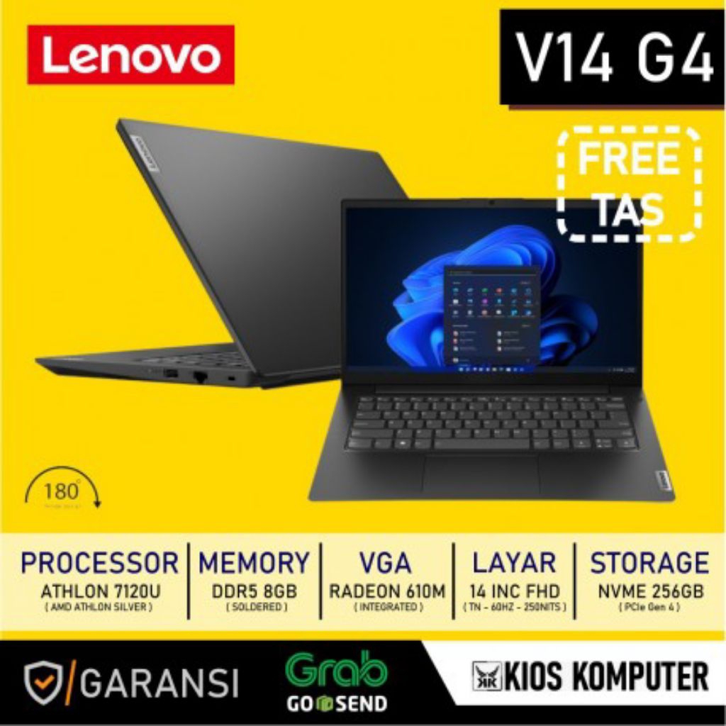 laptop lenovo 2 in 1 garansi resmi