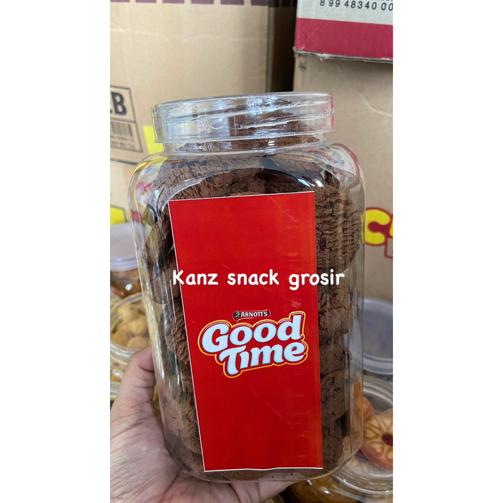 good time kemasan toples good time toples good time repack snack toples ori tangan pertama kue lebar