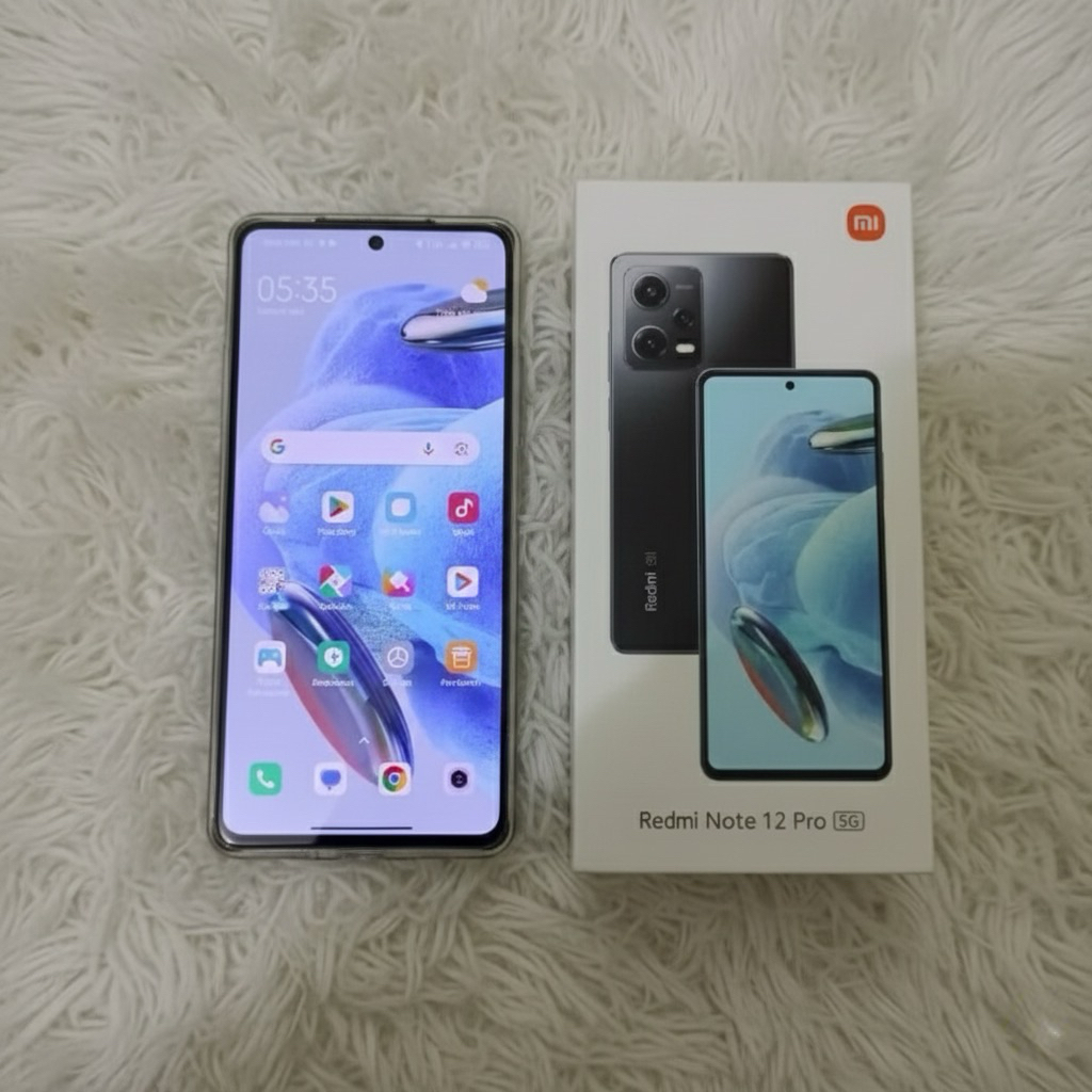 Xiaomi Redmi Note 12 Pro 5G Second Termurah Ex Garansi Resmi Kualitas Terbaik / Hp Android Second Or