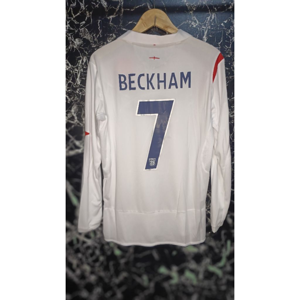 ENGLAND HOME 2006 GO BECKHAM SIZE M