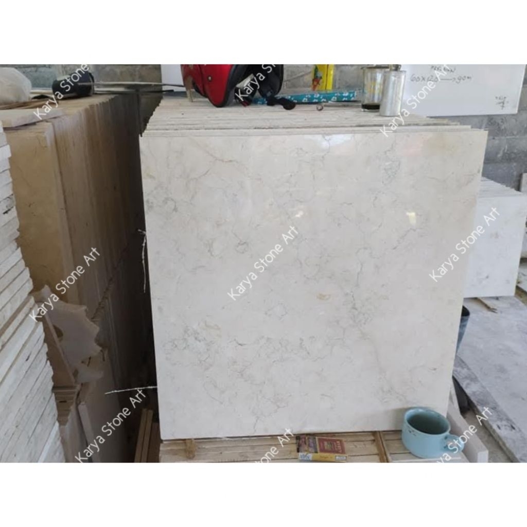 Lantai Batu Marmer Ujung Pandang 60x60 | Lantai Marmer Putih | Marmer Lantai Ujung Pandang