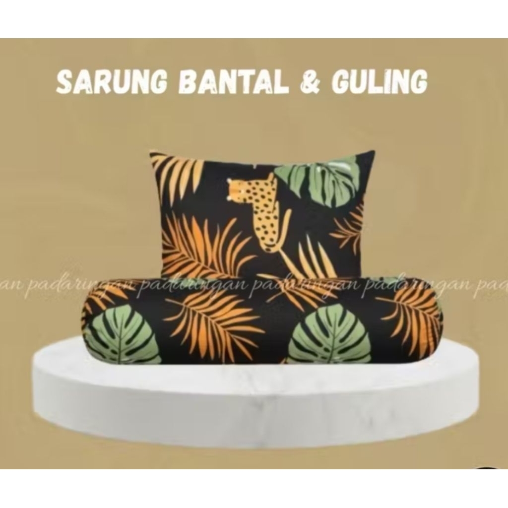 sarung bantal dan guling gregory / sarung bantal/ sarung guling