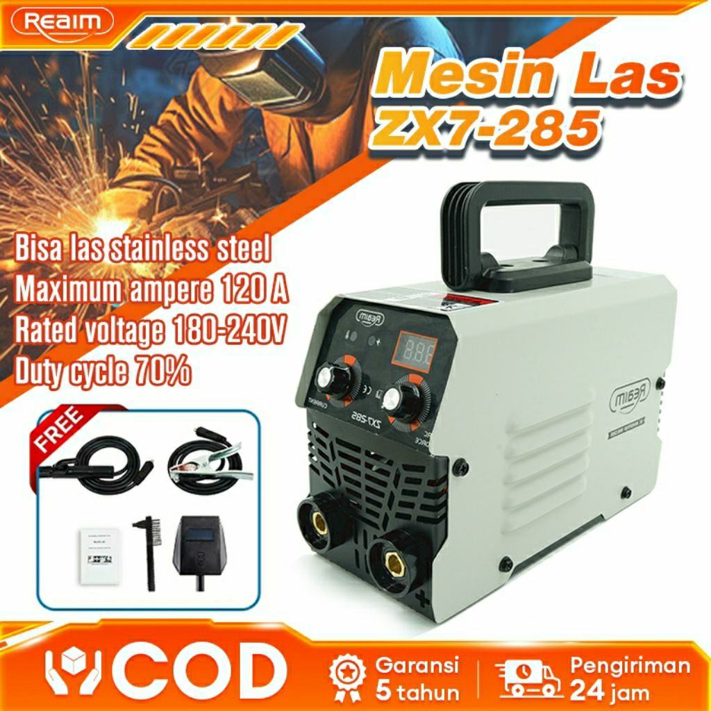 MESIN LAS REAIM ZX7-285 450WATT