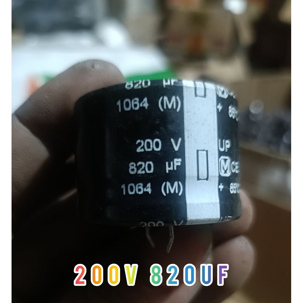 ELCO BARU 200V 820UF