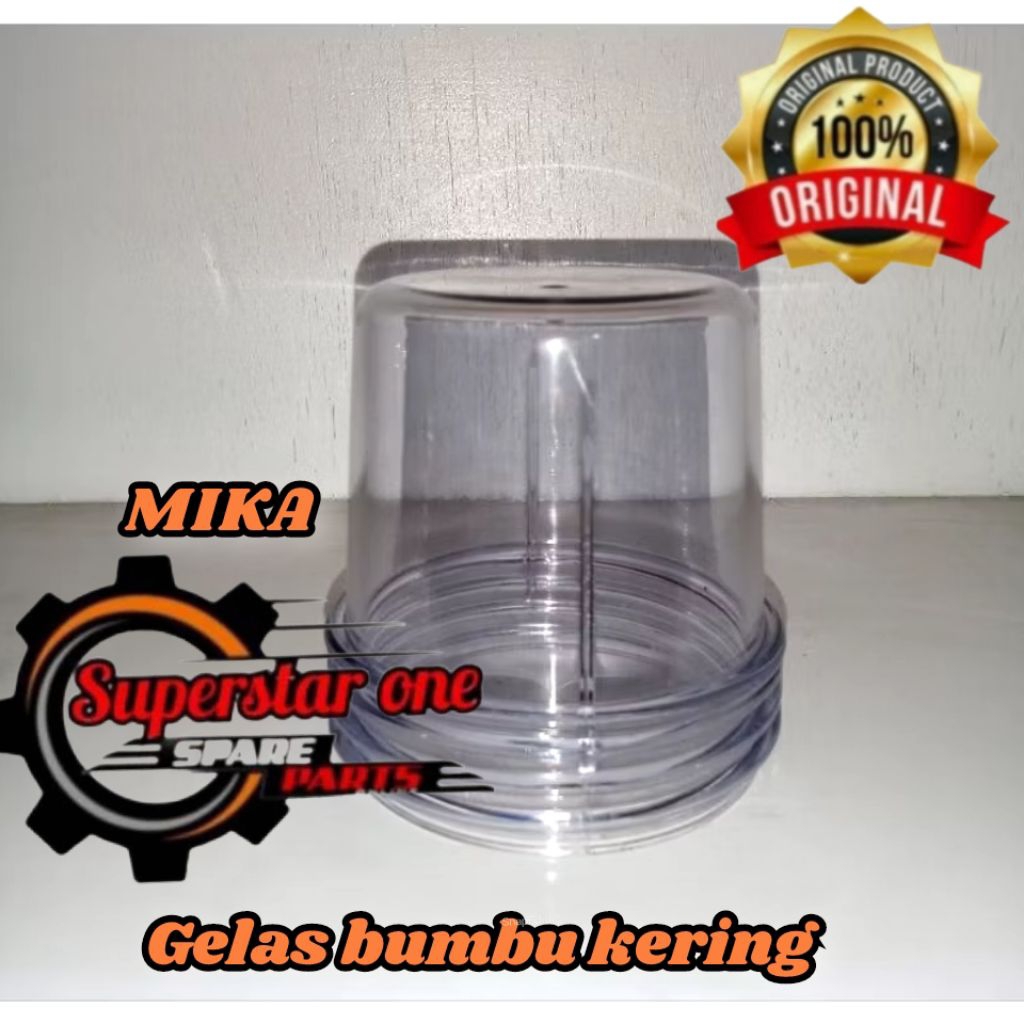 gelas mika bumbu kering blender maspion/gelas mika