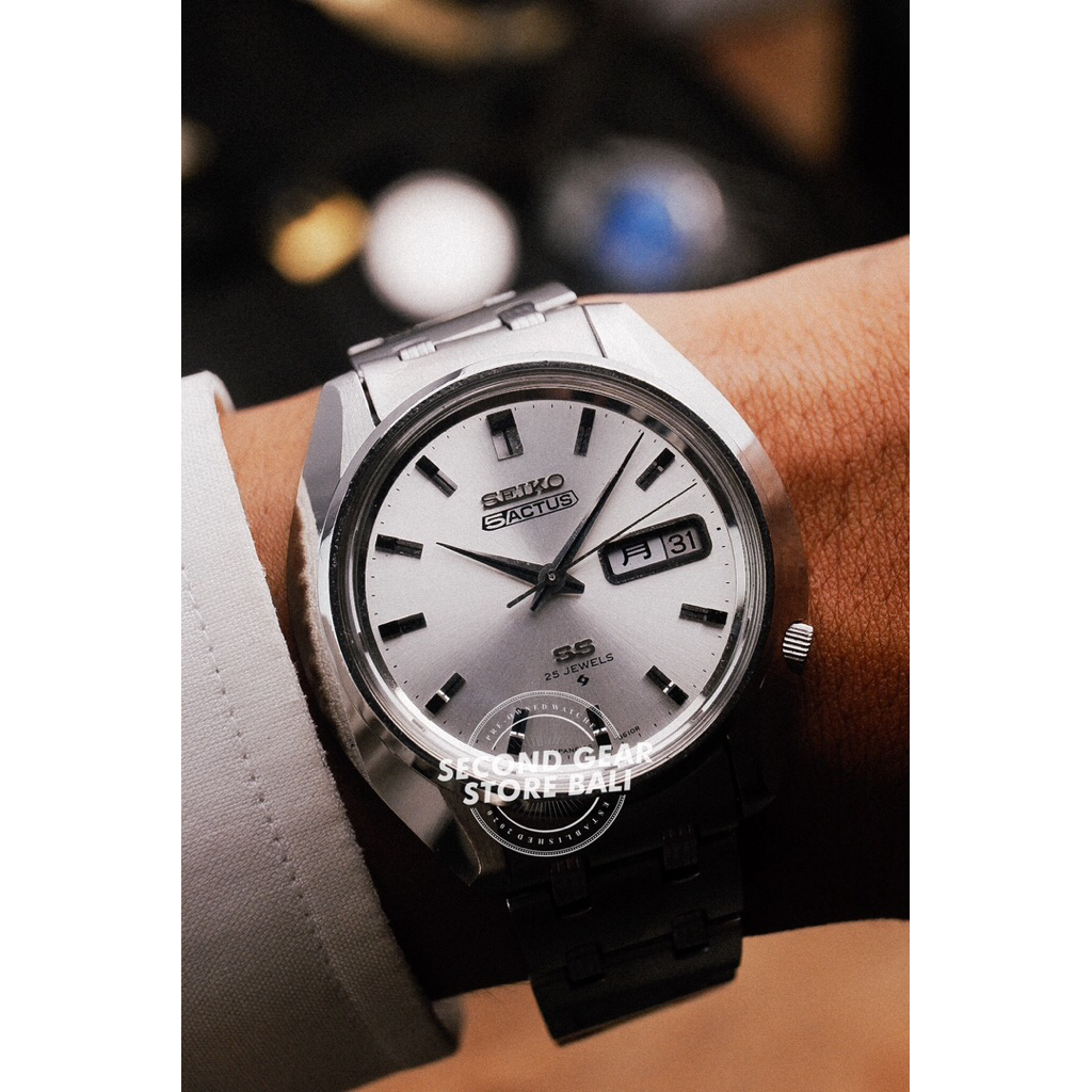 jam tangan seiko 5 actus ss 25 jewels jdm