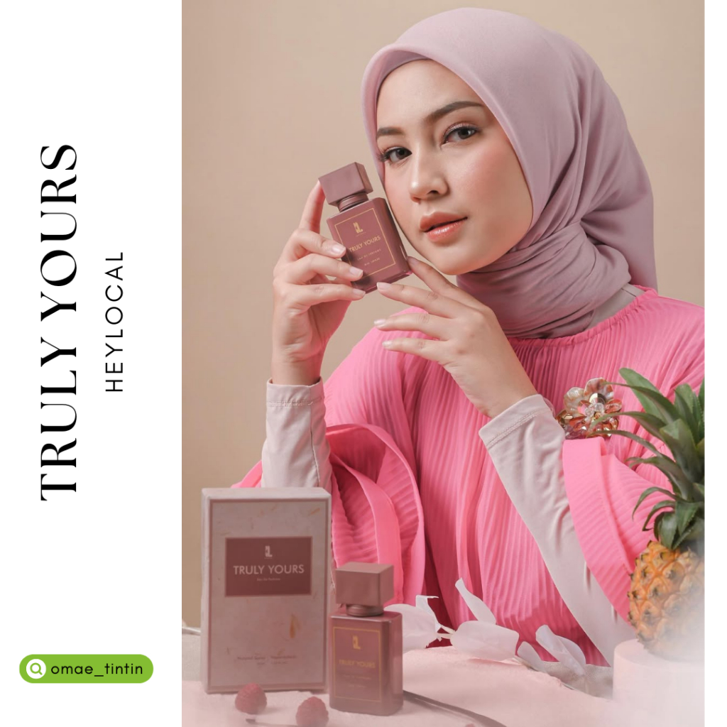 Heylocal TRULY YOURS Eau De Parfum Spray 50ml by Heylocal.id (Parfum Wanita Original)