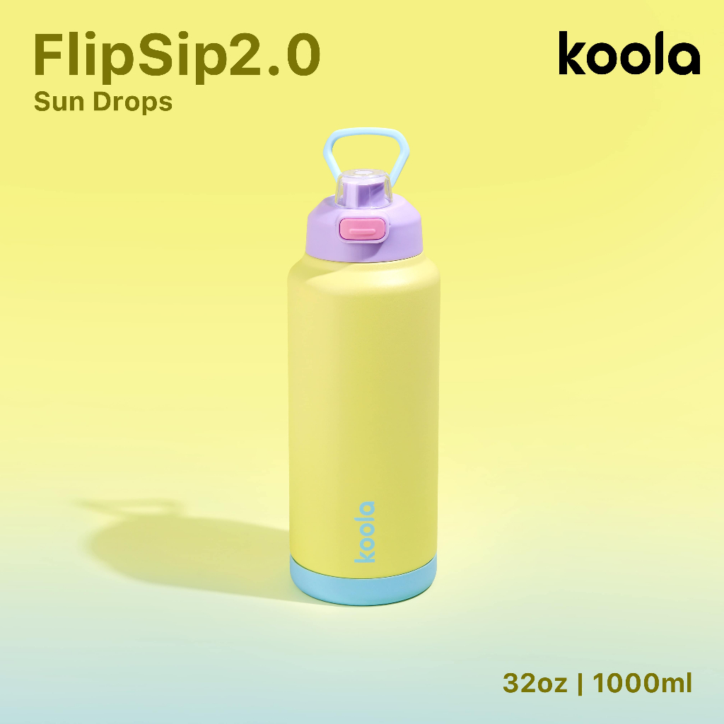 KOOLA FlipSip 2.0 Tumbler 32oz - Sun Drops
