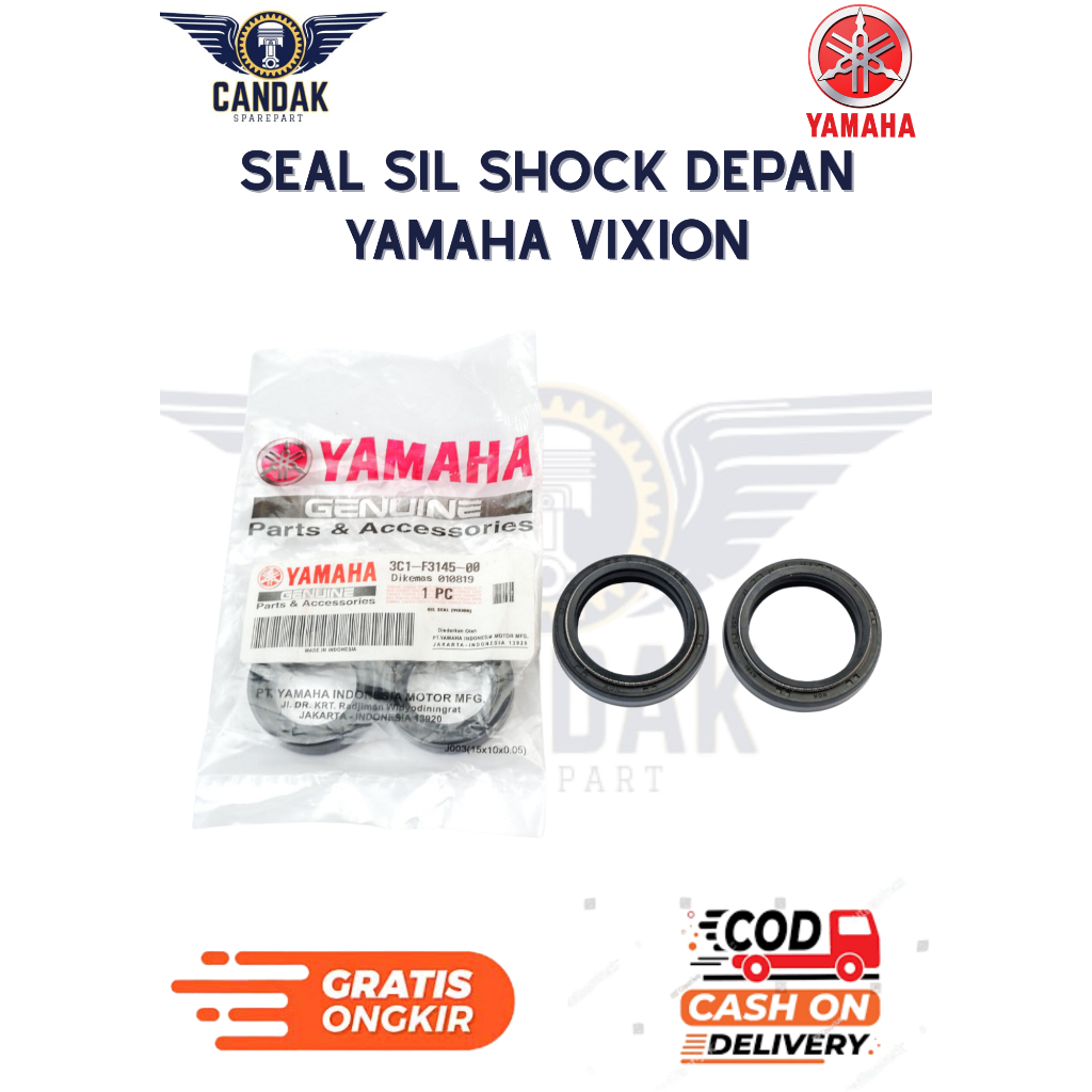 sil sok depan vixion old ori oem - seal shock depan vixion old -  3C1 original premium