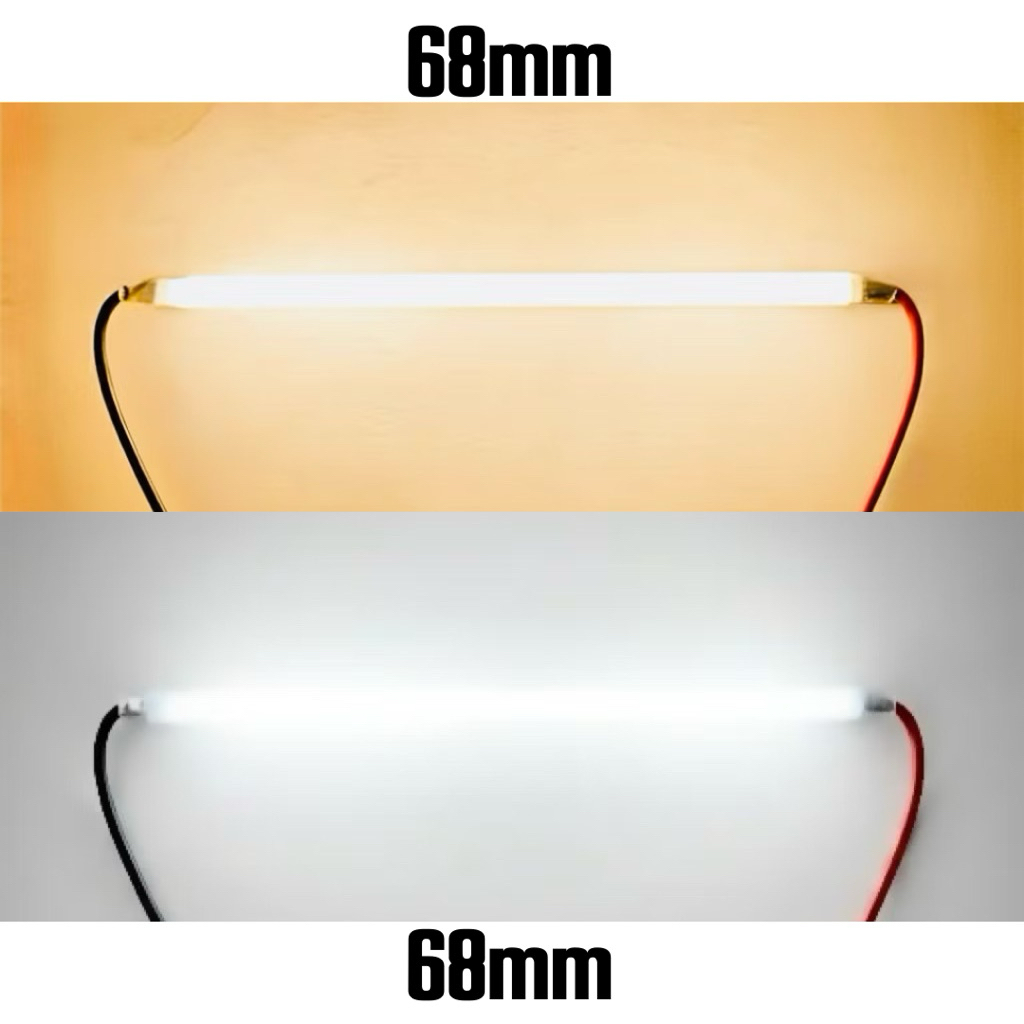 LED Filament Edison 3V 68mm 2700K 6000K White Warm White