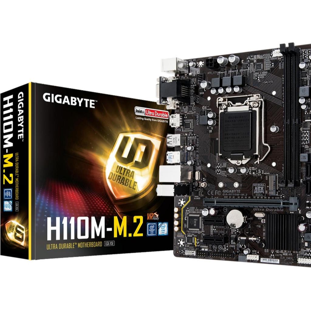 Motherboard Intel Gigabyte H110M-M.2 LGA 1151 DDR4 Resmi