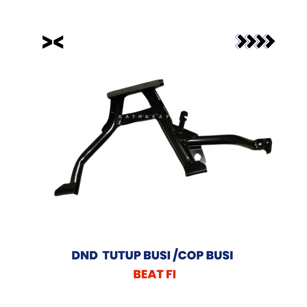 DND Standar Tengah / Standar 2 Beat FI Hitam – Standar Dua Motor Honda Beat FI