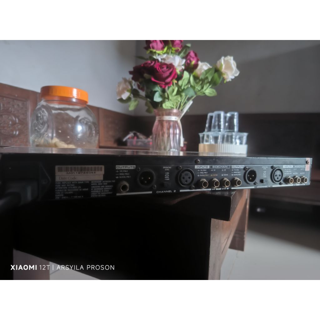 multicom behringer MDX1600 PCB biru original