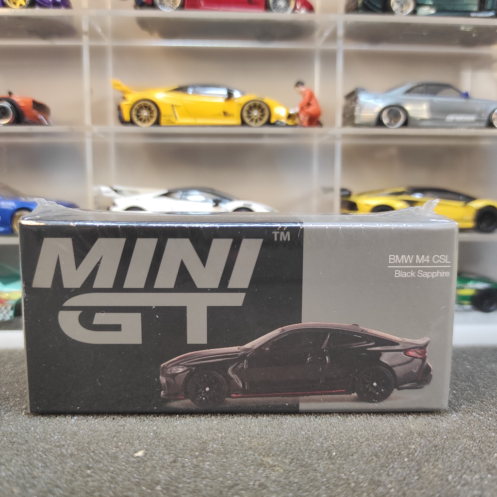 Mini GT 703 BMW M4 CSL Black Sapphire