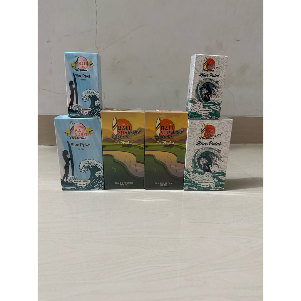 [SEGEL] Bali Surfers Perfume (The Ubud 3, Blue Point for Him, Blue Point for Her)