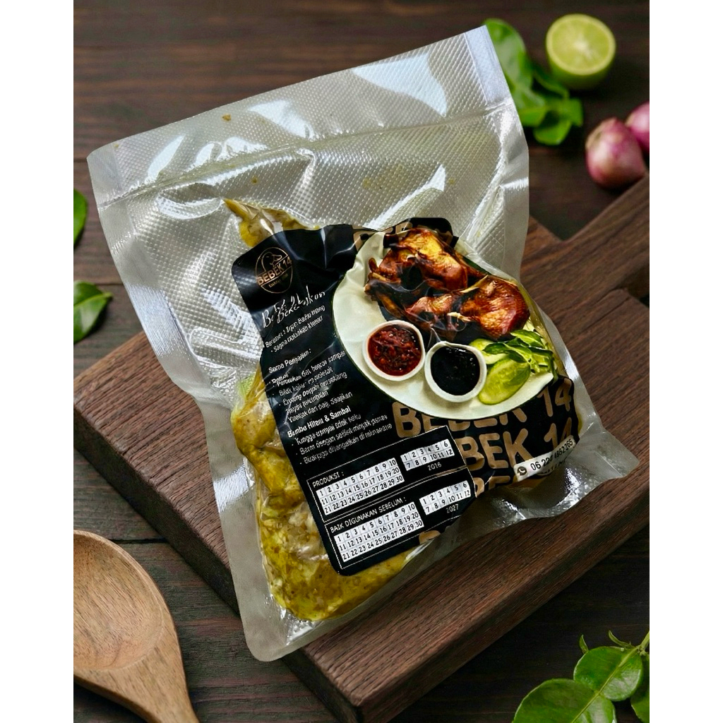 Bebek Ungkep Bumbu Hitam 1/2 Ekor (Beku/Frozen)