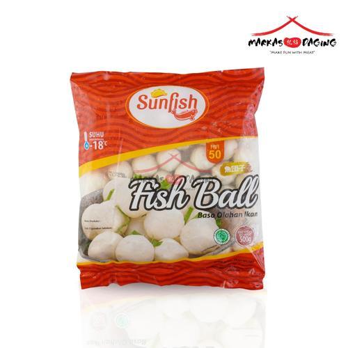SUNFISH FISH BALL / BAKSO IKAN 500 GR (FROZEN FOOD)