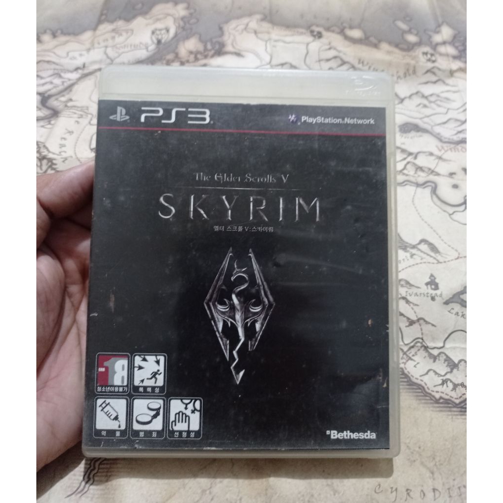 BD KASET PS3 ORIGINAL THE ELDER SCROLLS V SKYRIM