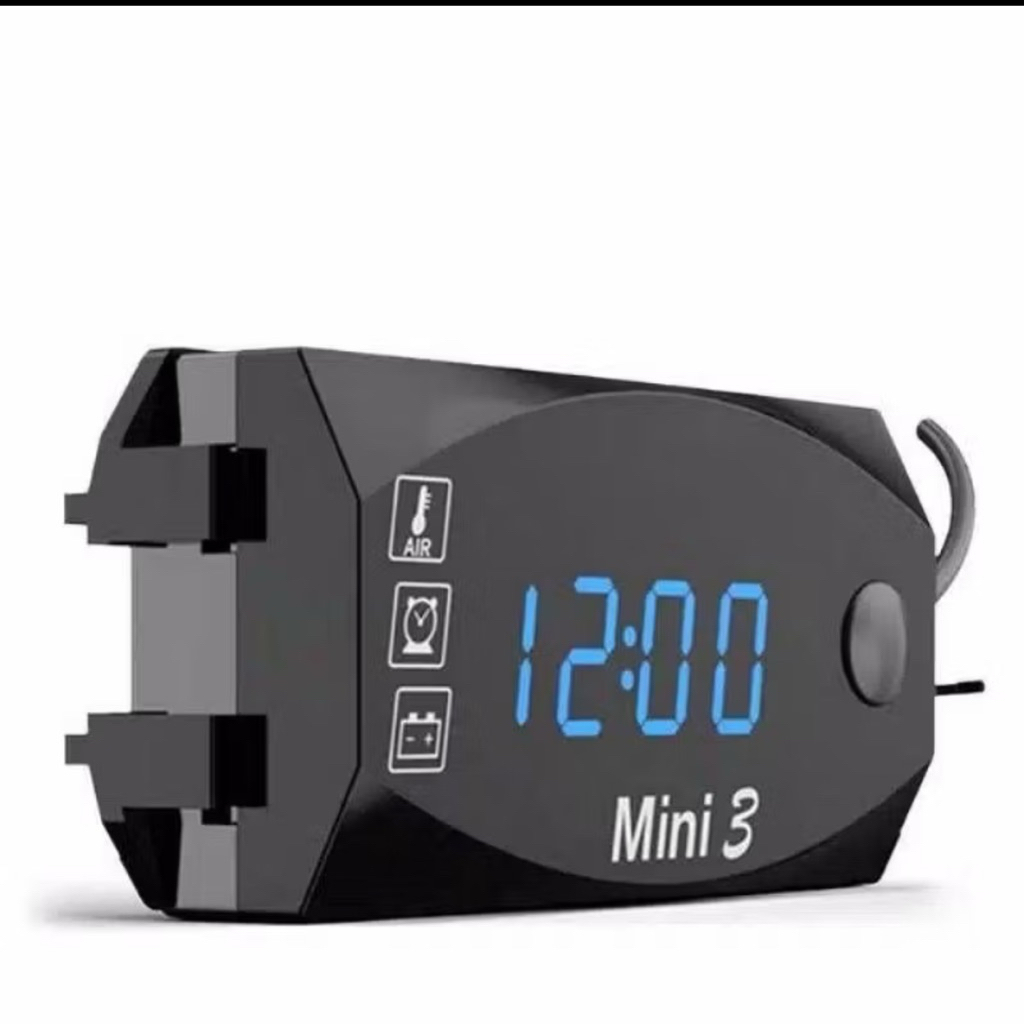 Voltmeter 3 in 1  waterproof universal variasi Voltmeter 2in1 Voltmeter aki Waterproof