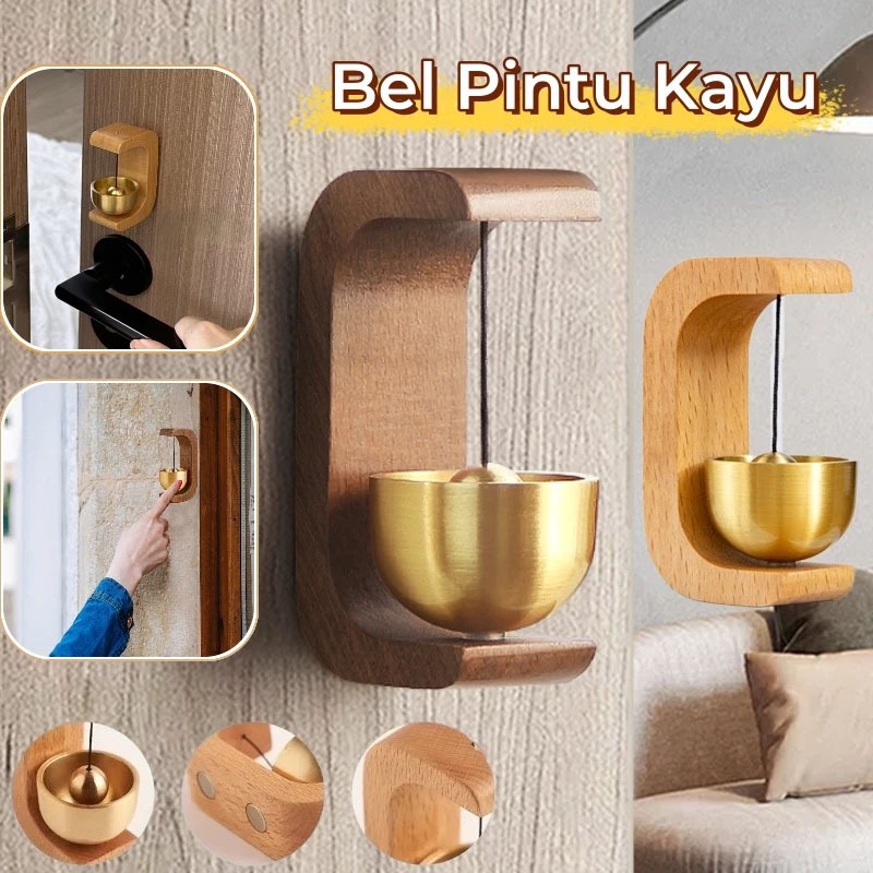 Bel Pintu/Lonceng Kuningan/Bel Pintu Rumah/Bel Pintu Kenari/Lonceng