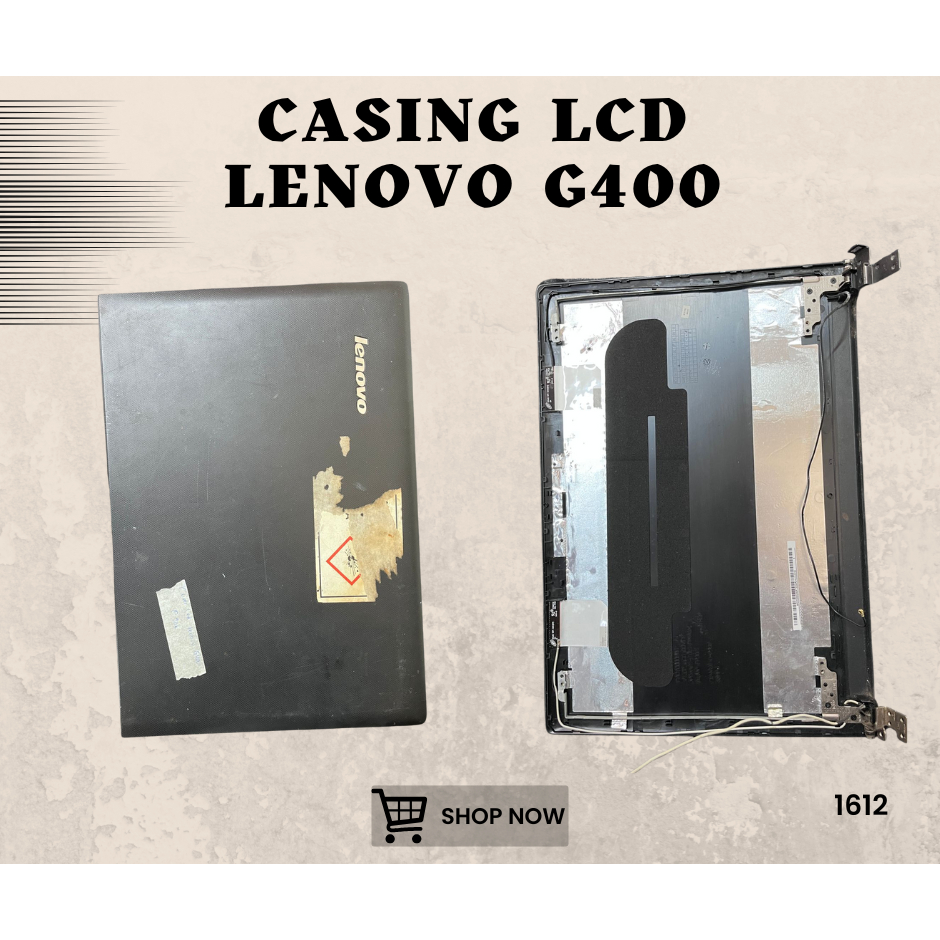 CASING LCD LAPTOP LENOVO G400 SEKEN