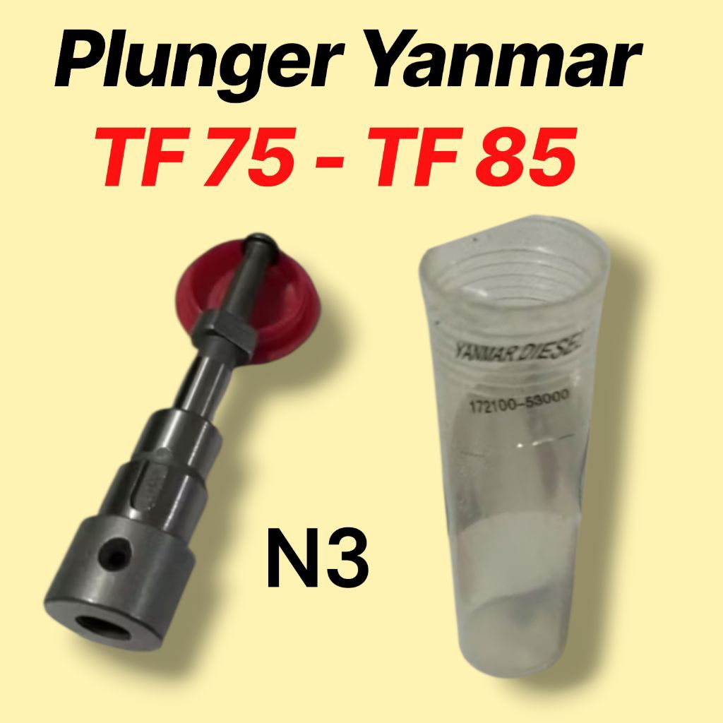 Plunger TF75 - TF85 // Plunger Diesel Mesin yanmar TF75 - TF85 N3