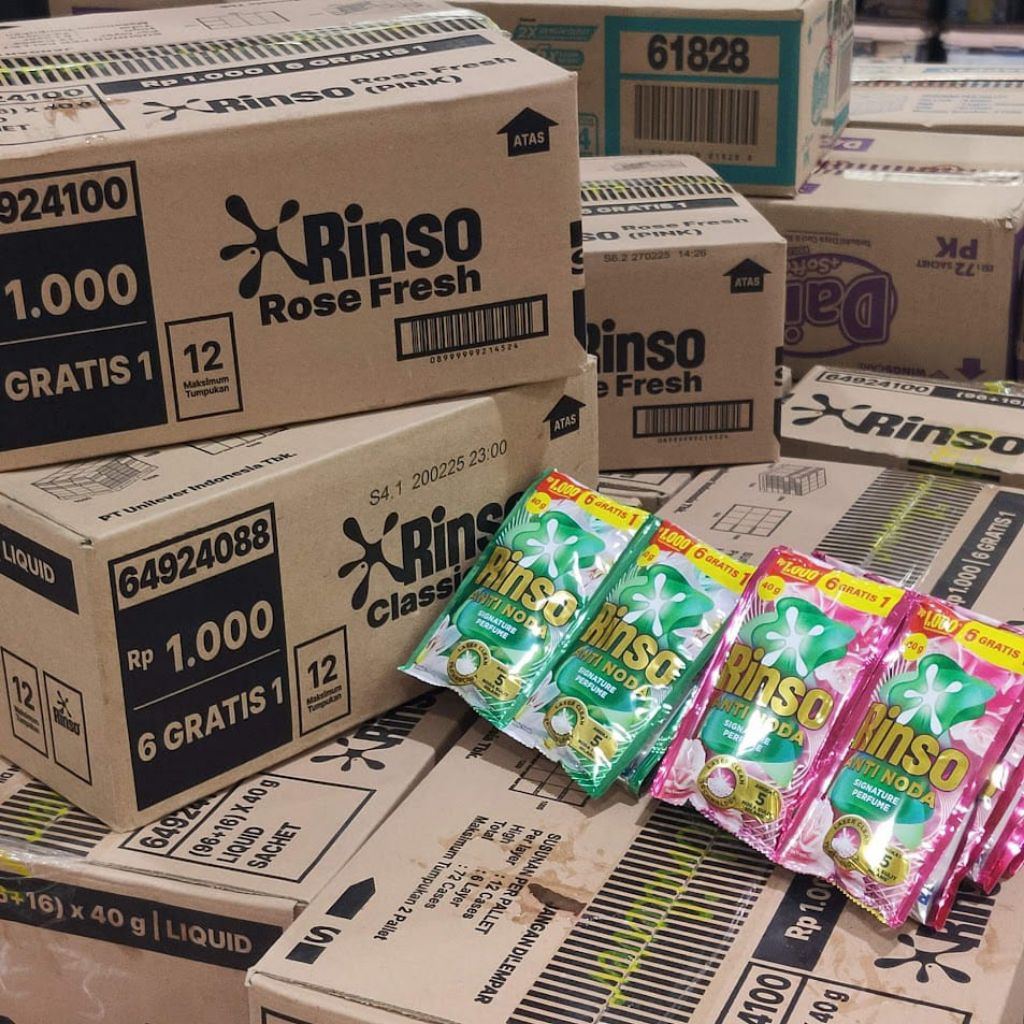 DONXSTORE.OFC  1dus RINSO CAIR 1000 ISI 96 SACHET