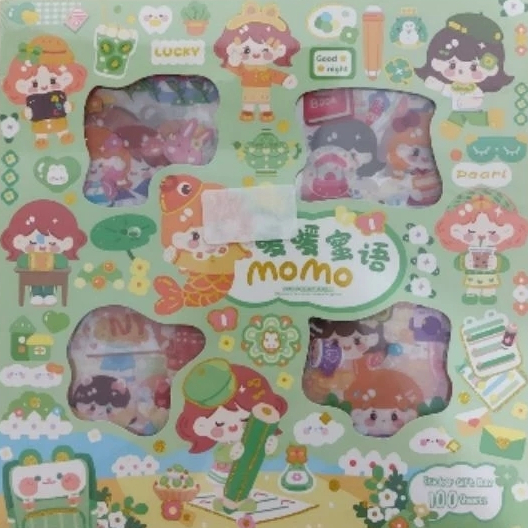 Stiker momo100 lembar