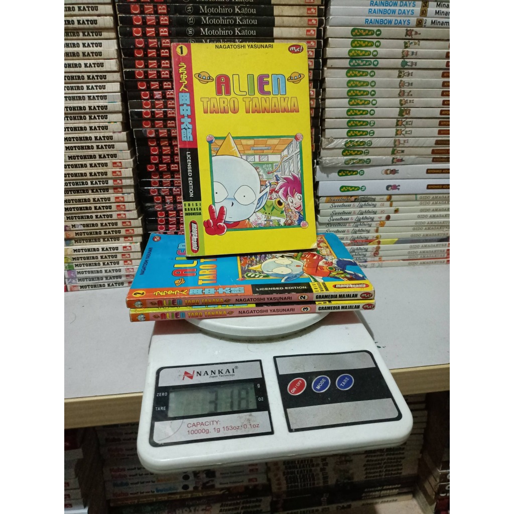 Set Komik Alien Taro Tanaka