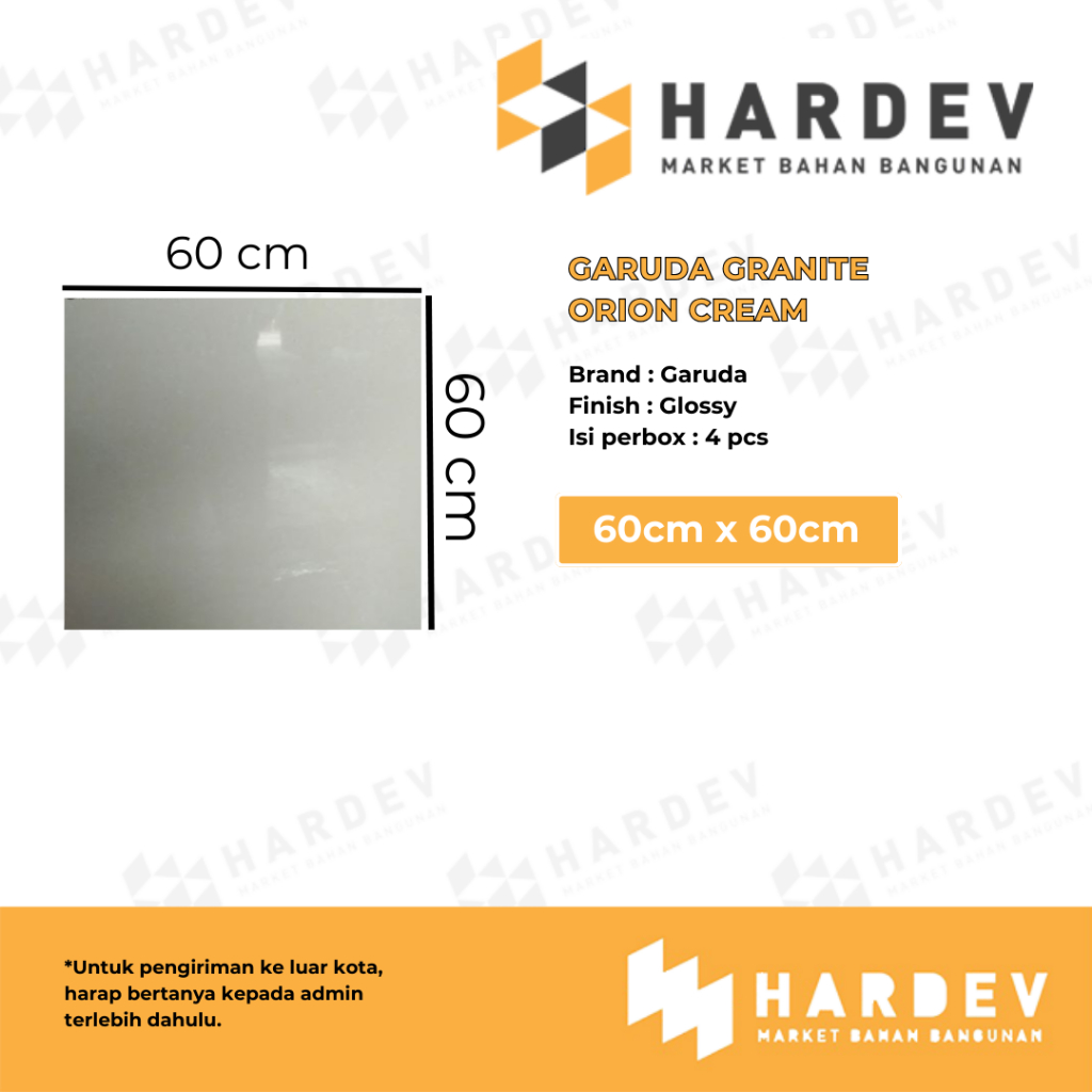 GARUDA Granite 60x60 Orion Cream (GS-68125)