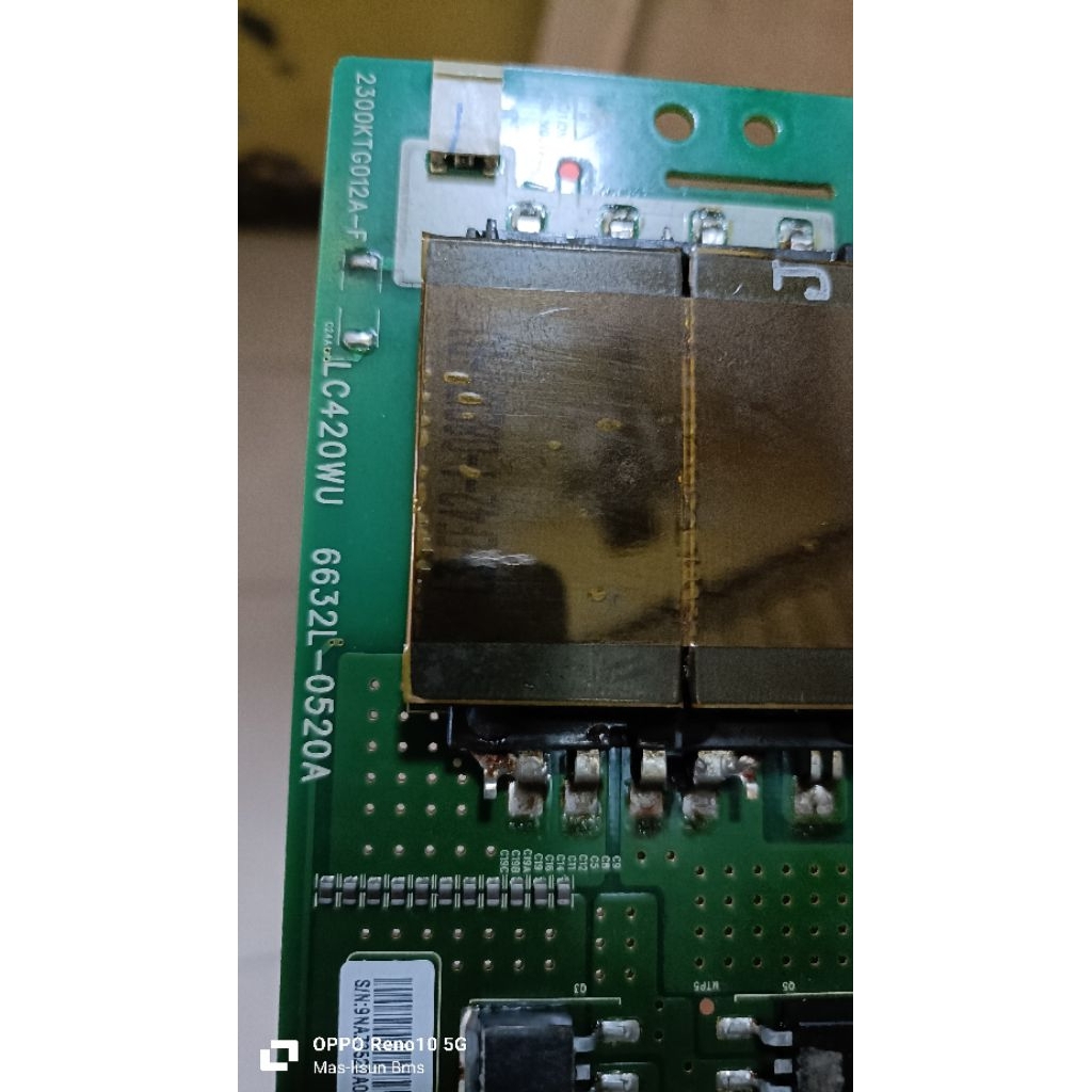 BALLAST - INVERTER BACKLIGHT TV LCD LG 42 - 42LG53 FR - 42LG60 UR