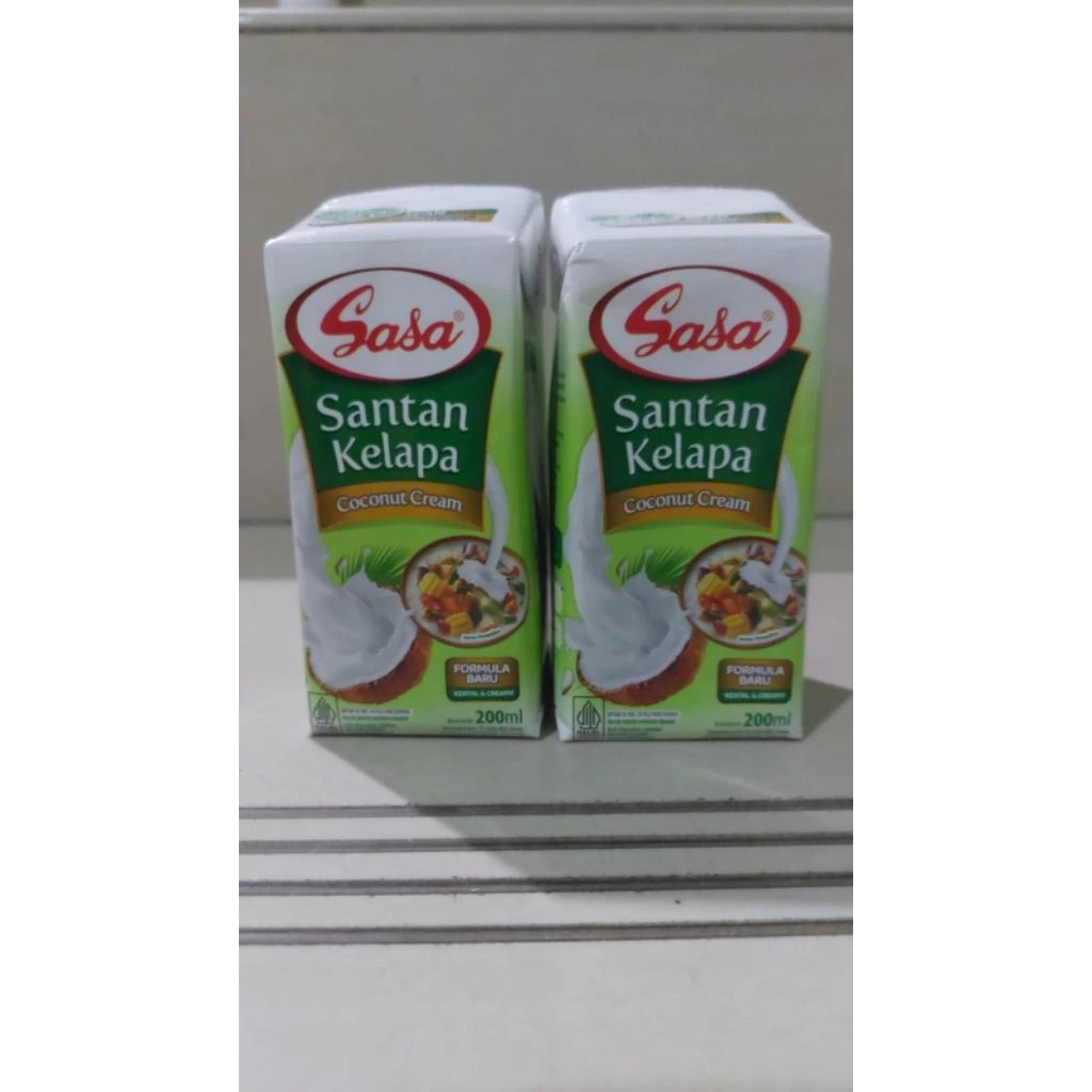 KHUSUS INSTANT SASA SANTAN 200ML 1 DUS ISI 24 PCS (PRODUK BARU GAK ADA TUTUP)