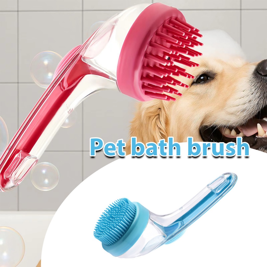 Sikat Mandi Anjing Anak Anjing/Alat Khusus Hewan Piaraan/Alat Mandi Sikat Kucing Mandi Pijat