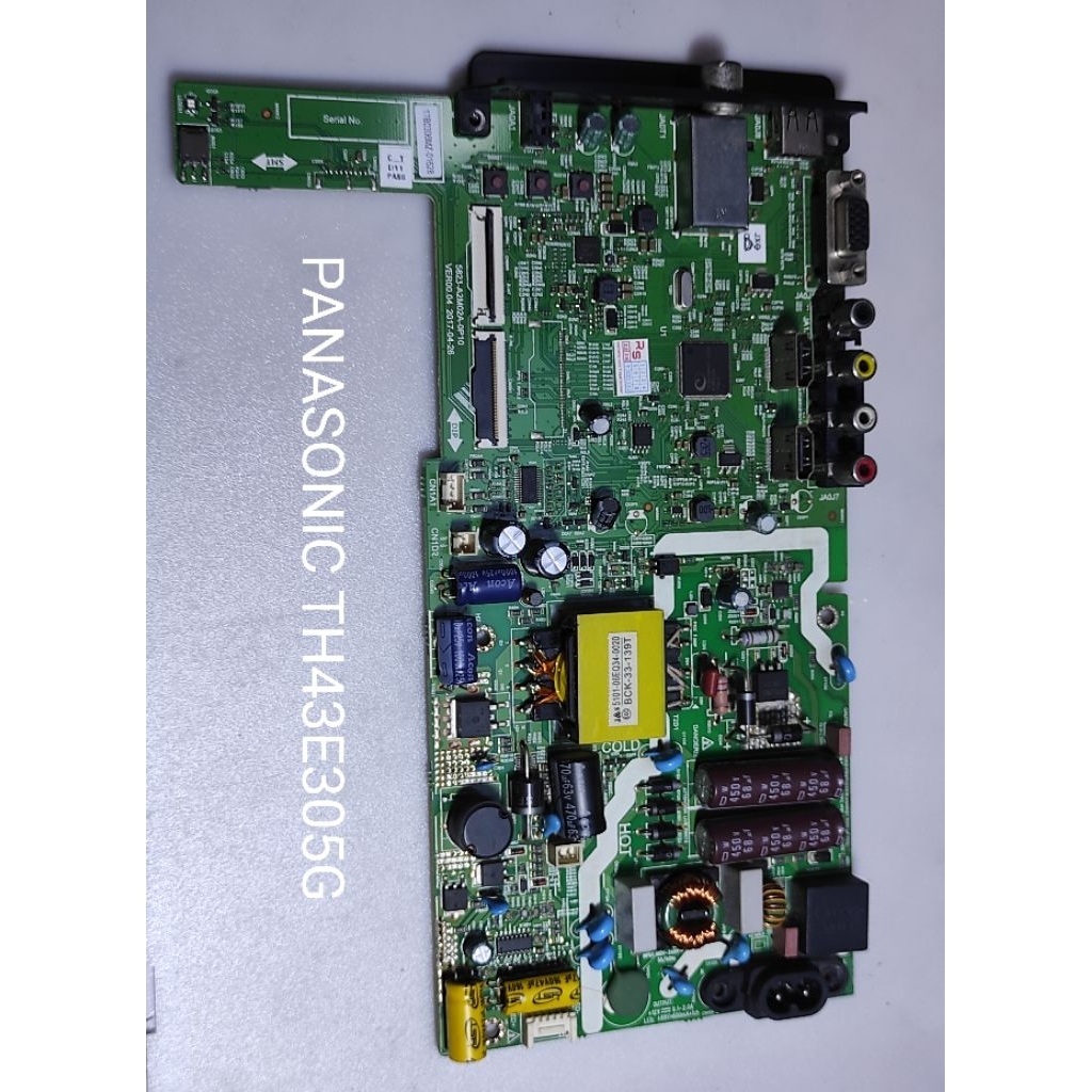 MB PANASONIC 43" TYPE TG43E305G