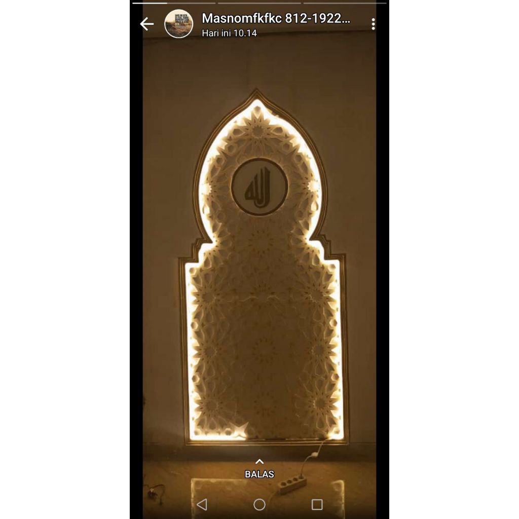 GRC Krawangan Custom | Motif Krawangan Masjid